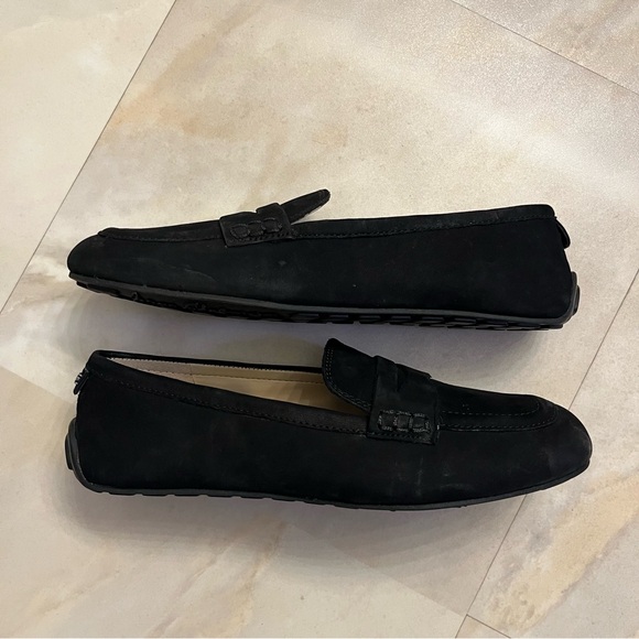 Sam Edelman Women's Tucker Loafers Black 6.5M UK size 36.5 Suede upper - Picture 5 of 9